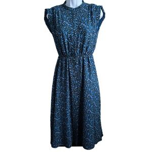 Ann Taylor Button Down Midi Dress Size 00